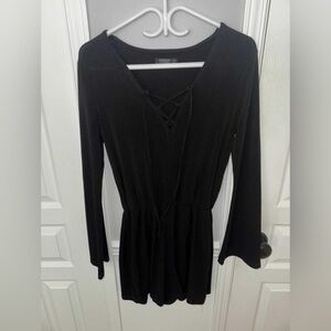 Women’s black jumpsuit/romper (S)